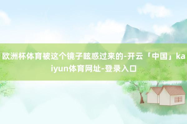 欧洲杯体育被这个镜子眩惑过来的-开云「中国」kaiyun体育网址-登录入口